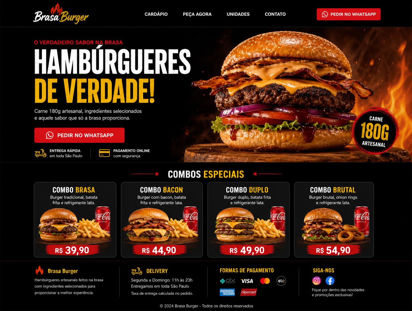 Brasa Burger — Restaurantes